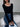 Sliver Lining Contrast Neckline Long Sleeve Top 2