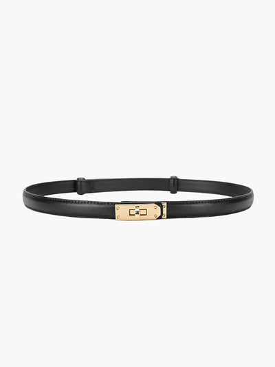 Gold Twist Closure Waist Belt