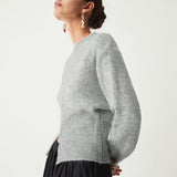 Half Zip Fuzzy Sweater 5