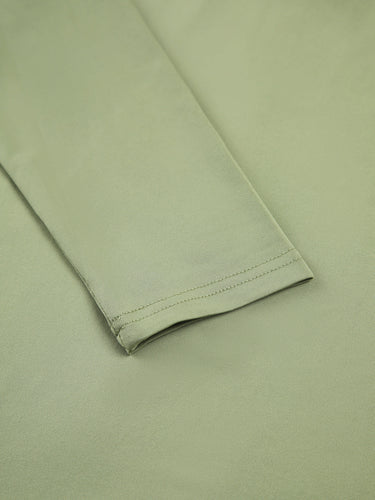 Semi-Sheer Long Sleeve Crop Top 5