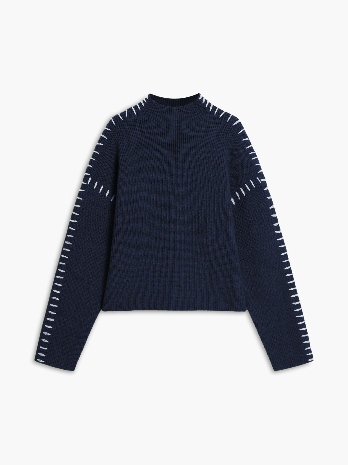 Oversized Mock Neck Sweater