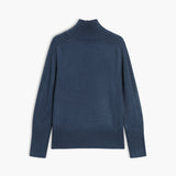 Solid High Neck Knit Sweater 4