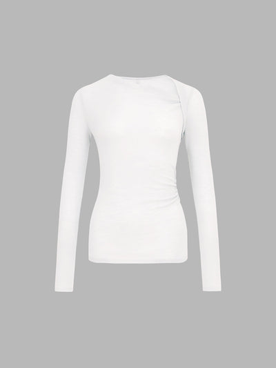 Asymmetric Long Sleeve Top