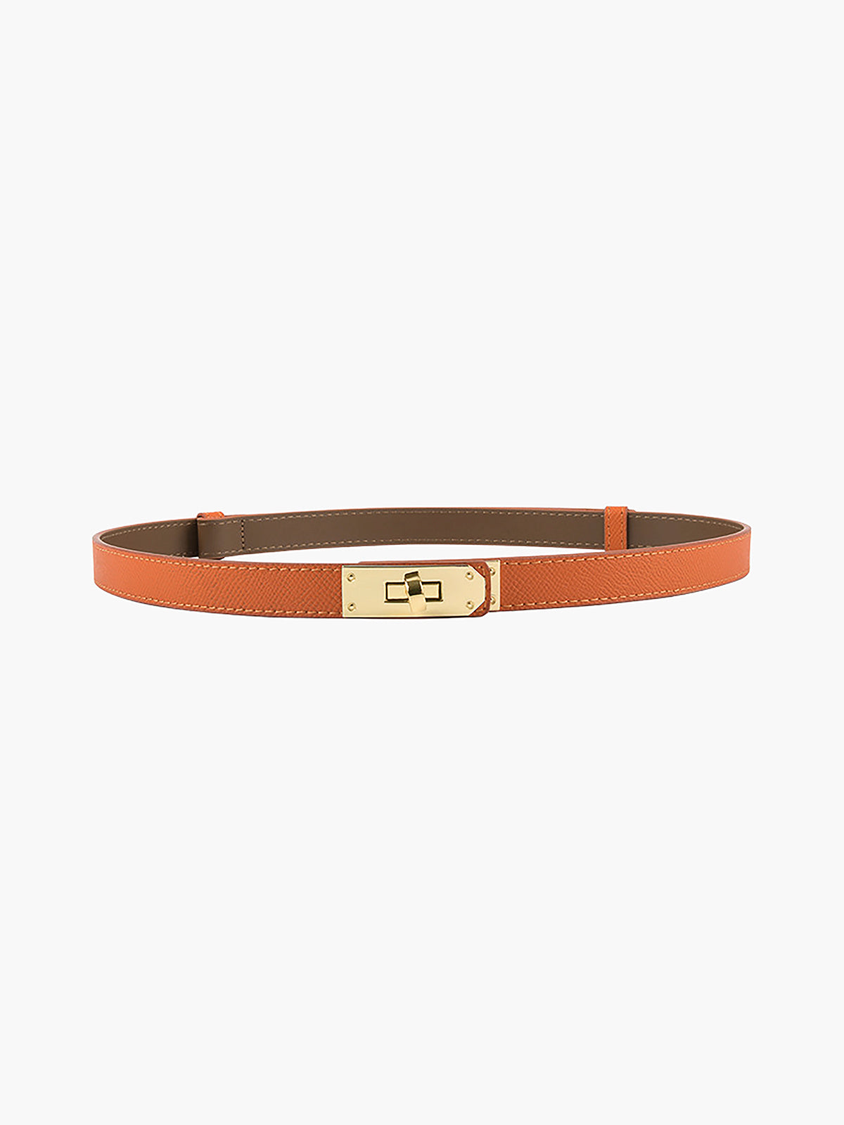 Slim Leather Belt