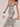 Floral Print Knotted Irregular Hem Long Dress-1
