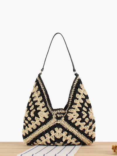 Boho Crochet Shoulder Bag