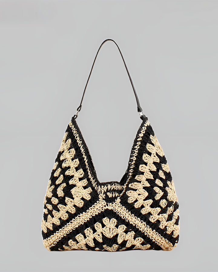 Boho Crochet Shoulder Bag