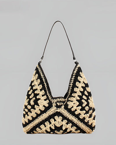 Boho Crochet Shoulder Bag