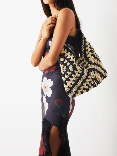 Boho Crochet Shoulder Bag