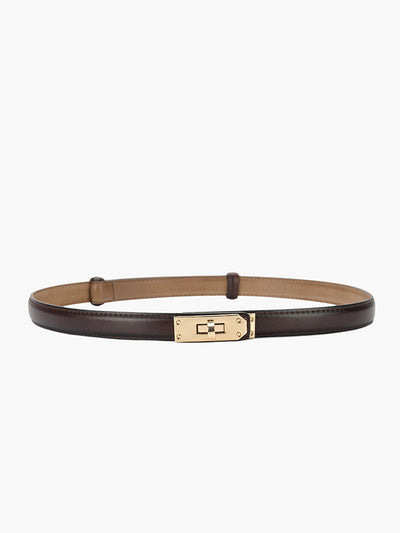 Gold Twist Closure Waist Belt