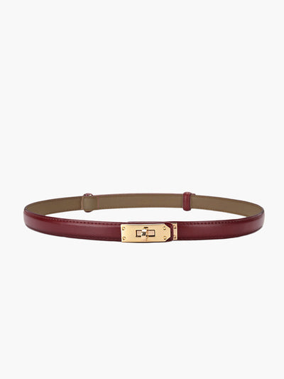 Gold Twist Closure Waist Belt