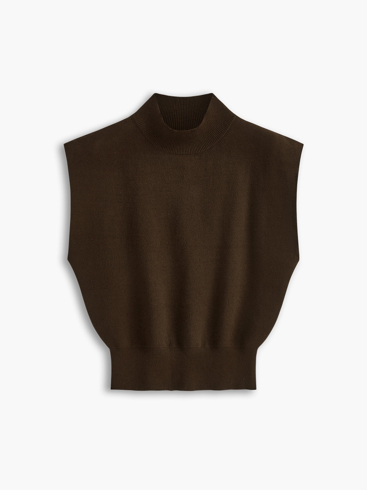 Sleeveless Knit Pullover Vest