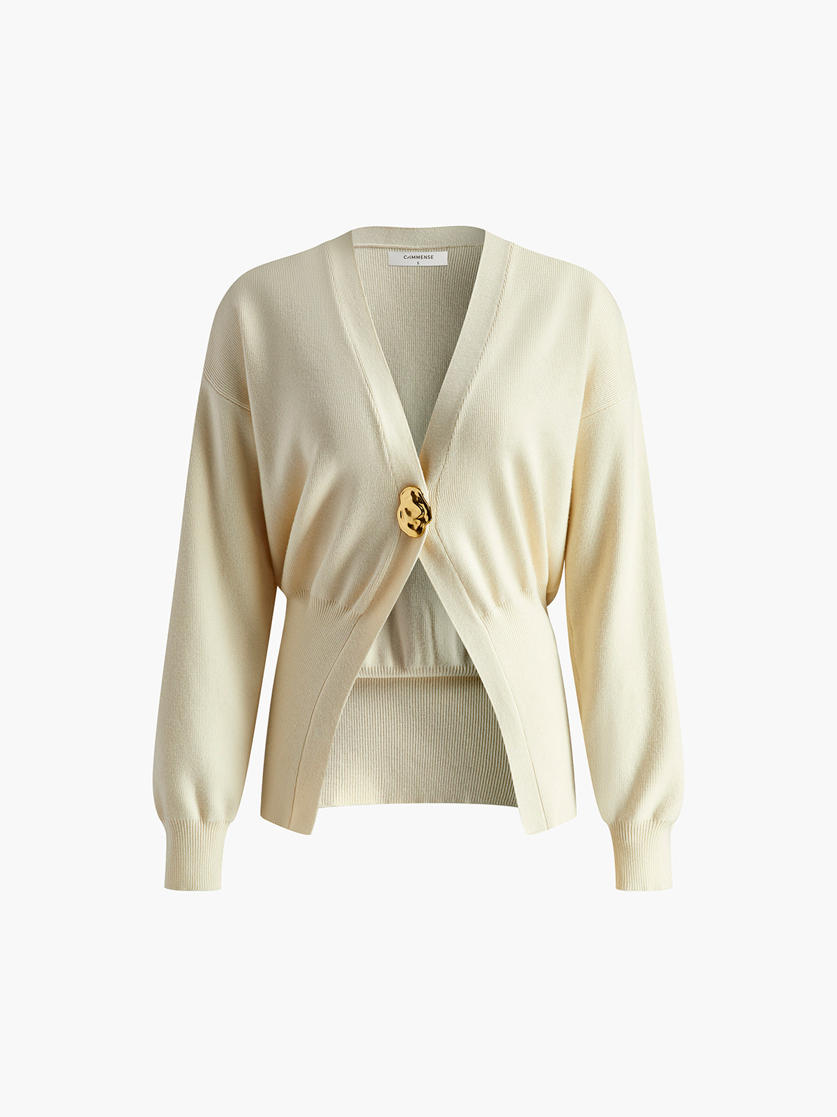 Deep V Knit Cardigan