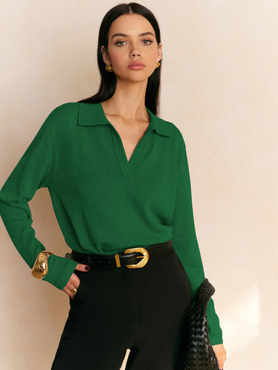 Collared Pullover Sweater