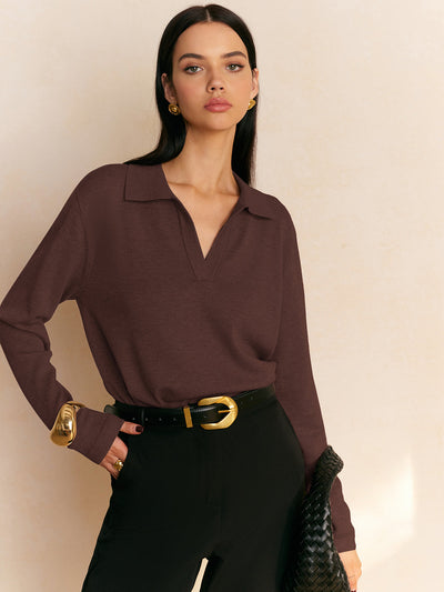 Collared Pullover Sweater