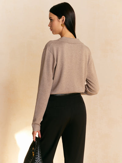 Collared Pullover Sweater