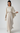 Pleated Batwing Sleeve Maxi Dress