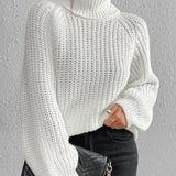 Beatrice | Women’s Winter Ribbed Turtleneck Sweater 1