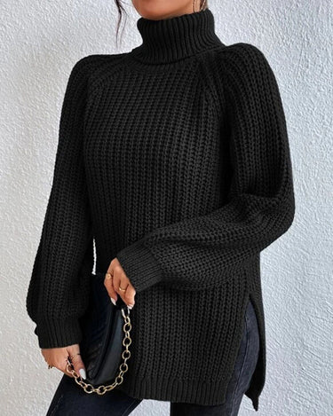 Beatrice | Women’s Winter Ribbed Turtleneck Sweater 4