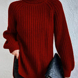 Beatrice | Women’s Winter Ribbed Turtleneck Sweater 6