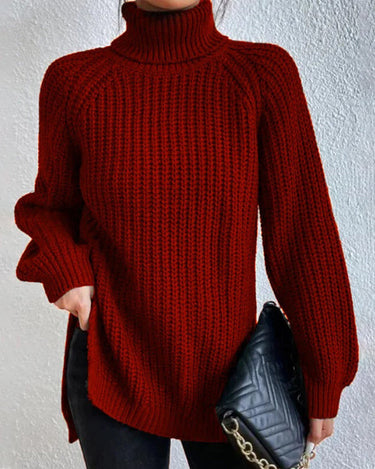Beatrice | Women’s Winter Ribbed Turtleneck Sweater 6