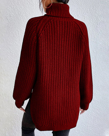 Beatrice | Women’s Winter Ribbed Turtleneck Sweater 7