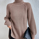 Beatrice | Women’s Winter Ribbed Turtleneck Sweater 8