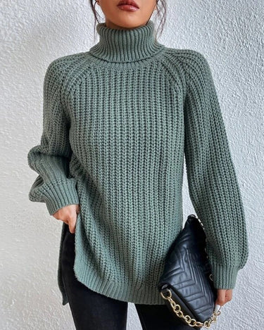 Beatrice | Women’s Winter Ribbed Turtleneck Sweater 9