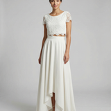Bohemian Lace Dress – High-Low Design for Outdoor Celebrations 2