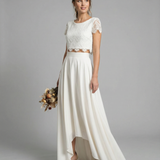 Bohemian Lace Dress – High-Low Design for Outdoor Celebrations 3