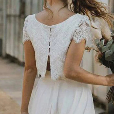 Bohemian Lace Dress – High-Low Design for Outdoor Celebrations 6