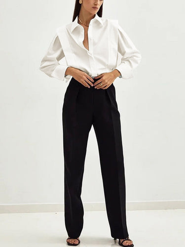 Button Down Square Shirt 3