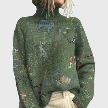 Caitlin™ | Warm Turtleneck Sweater 0