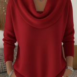 Carolia™ | Stylish Cowl Collar Sweater 0