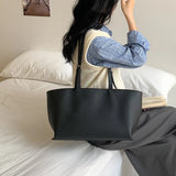 Casual Soft Tote Women Bag PU Leather Shoulder Bags for Women 2025 NEW High Quality Handbags and Purses Large Shopper Purses 5