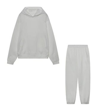 Casual Two-Piece Cap Suit with Thickened Long-Sleeved Sweater and Pants – 2024 Trend 13