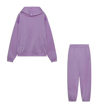 Casual Two-Piece Cap Suit with Thickened Long-Sleeved Sweater and Pants – 2024 Trend 6