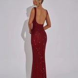 Celeste Embellished Evening Gown 1
