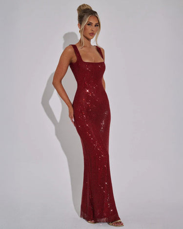 Celeste Embellished Evening Gown 3