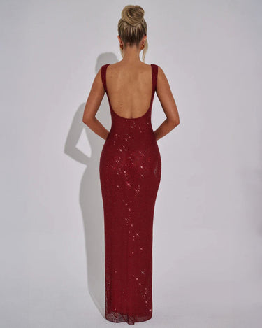 Celeste Embellished Evening Gown 4
