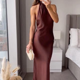 Charlotte | Elegant Velvet Dusk Midi Dress for Evening Wear 0