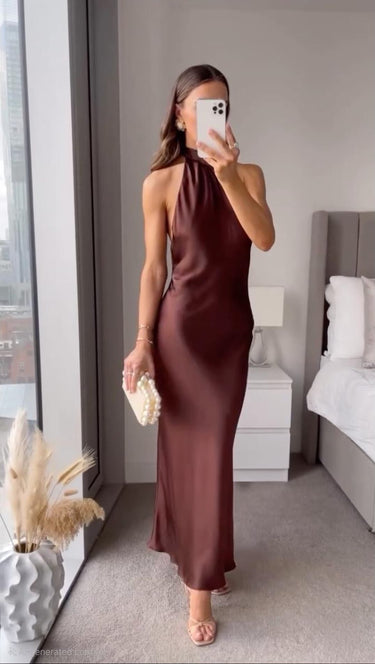 Charlotte | Elegant Velvet Dusk Midi Dress for Evening Wear 0