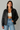 Faux Leather Zip Jacket Black