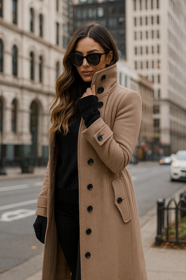 Women's Elegant Warm Trench Coat