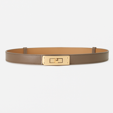 Gold Twist Closure Waist Belt