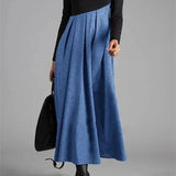 Chic A-Line Dress – Irregular Patchwork Design for Stylish Spring Outings 5