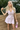 Chic Baby Pink Mini Dress with Crystal Button Details and Pockets – Ribbed Texture, Versatile for Casual and Formal Occasions 5