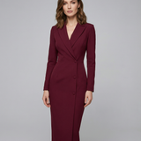 Chic Black Blazer Dress – Tailored Minimalist Design for Modern Sophistication 3