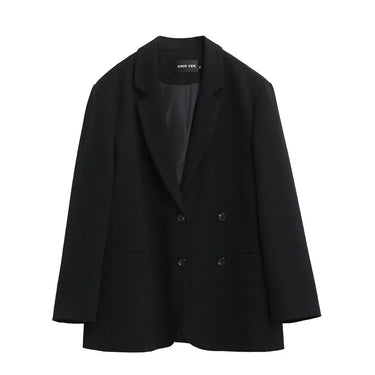 Chic Ven Blazer – Elegant Solid Long Sleeve Office Coat 4