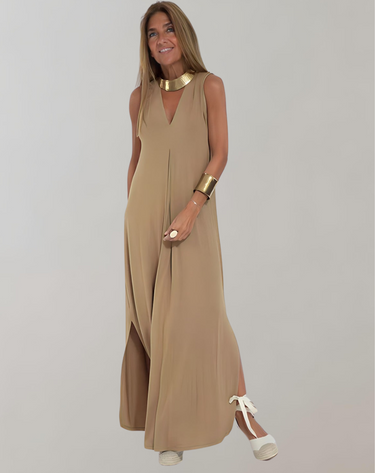 Christina | V-Neck Maxi Dress for Summer Elegance 2